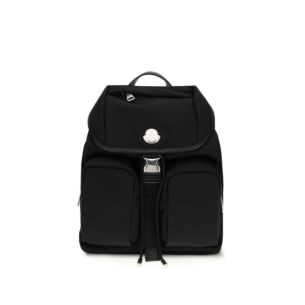 Moncler Schwarzer Nylon-Rucksack
